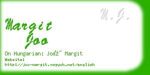 margit joo business card